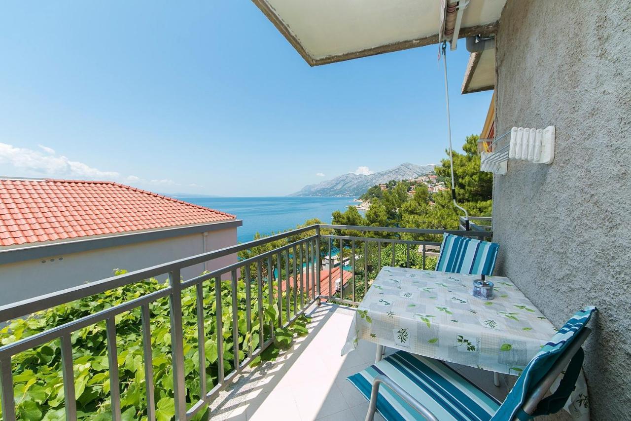 Apartments By The Sea Brela, Makarska - 20778 Buitenkant foto